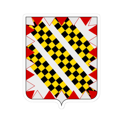 Coat of arms of the House of Malatesta Ripanti (Italy) (Coat of Arms) STICKER Vinyl Kiss-Cut Decal 4 Inch White - The Sticker Space