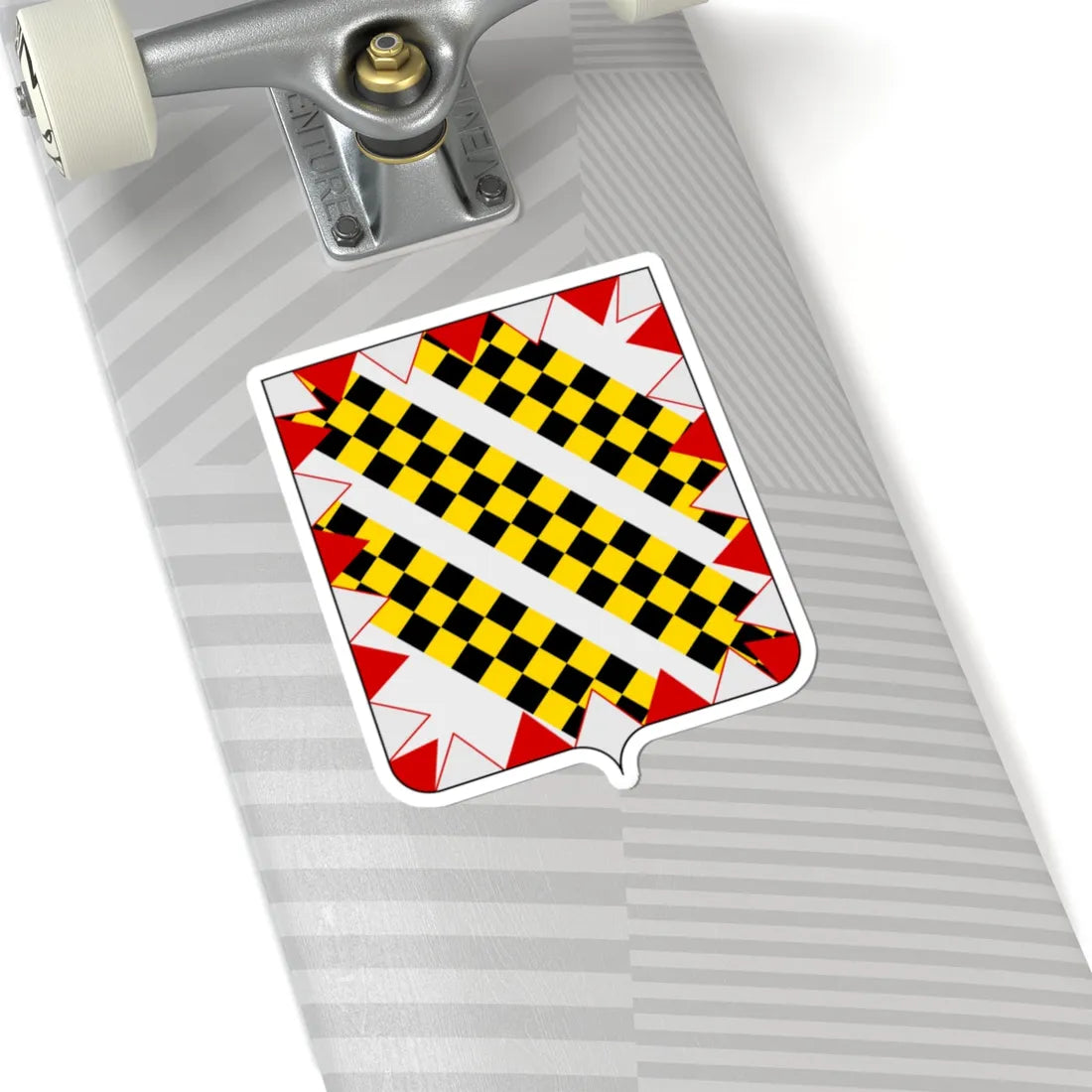 Coat of arms of the House of Malatesta Ripanti (Italy) (Coat of Arms) STICKER Vinyl Kiss-Cut Decal - The Sticker Space