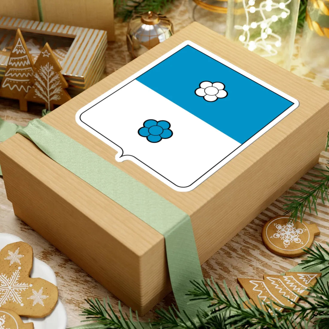 Coat of arms of the House of Mocenigo (Italy) (Coat of Arms) STICKER Vinyl Kiss-Cut Decal - The Sticker Space