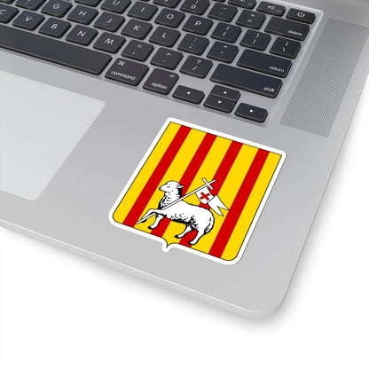 Coat of arms of the House of Pasquale Sicily and Spain (Italy) (Coat of Arms) STICKER Vinyl Kiss-Cut Decal - The Sticker Space