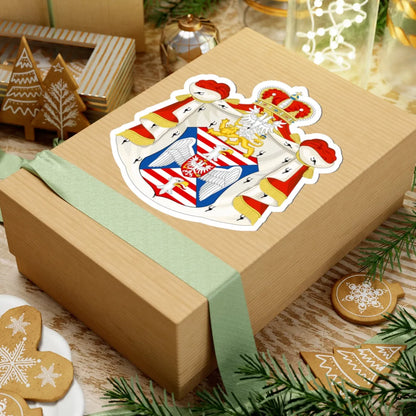 Coat of arms of the House of Petrović-Njegoš (Montenegro) (Coat of Arms) STICKER Vinyl Kiss-Cut Decal - The Sticker Space