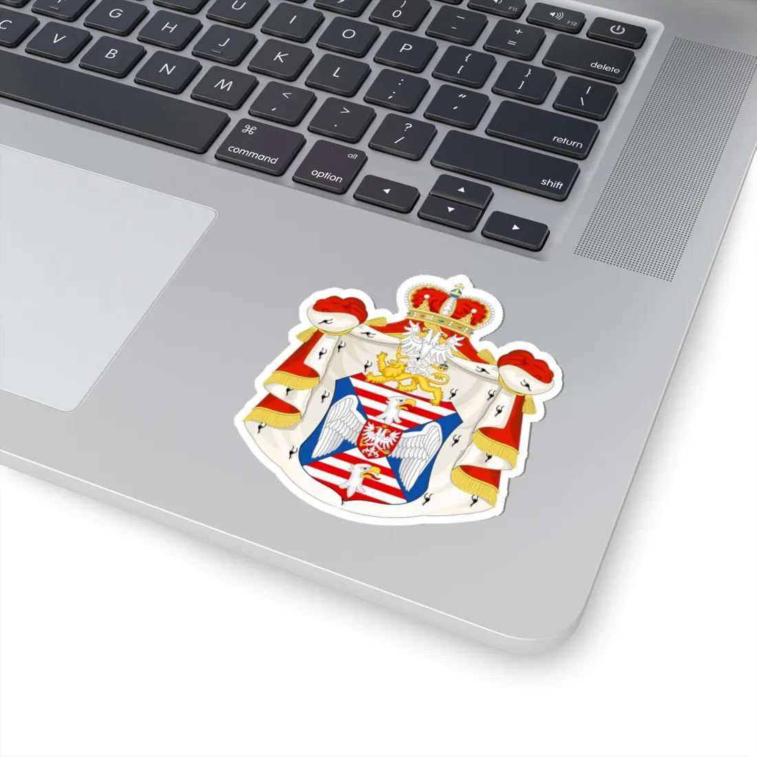Coat of arms of the House of Petrović-Njegoš (Montenegro) (Coat of Arms) STICKER Vinyl Kiss-Cut Decal - The Sticker Space