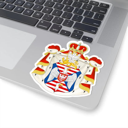 Coat of arms of the House of Petrović-Njegoš (Montenegro) (Coat of Arms) STICKER Vinyl Kiss-Cut Decal - The Sticker Space