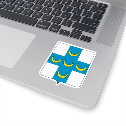 Coat of arms of the House of Piccolomini (Italy) (Coat of Arms) STICKER Vinyl Kiss-Cut Decal - The Sticker Space