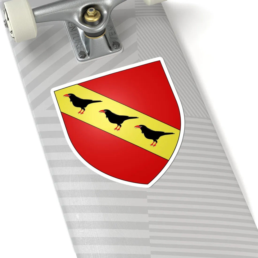 Coat of arms of the House of Polo 01 (Italy) (Coat of Arms) STICKER Vinyl Kiss-Cut Decal - The Sticker Space