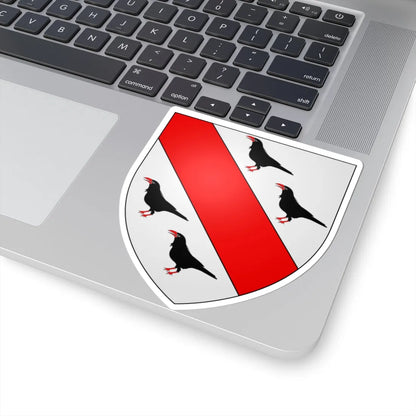 Coat of arms of the House of Polo 02 (Italy) (Coat of Arms) STICKER Vinyl Kiss-Cut Decal - The Sticker Space