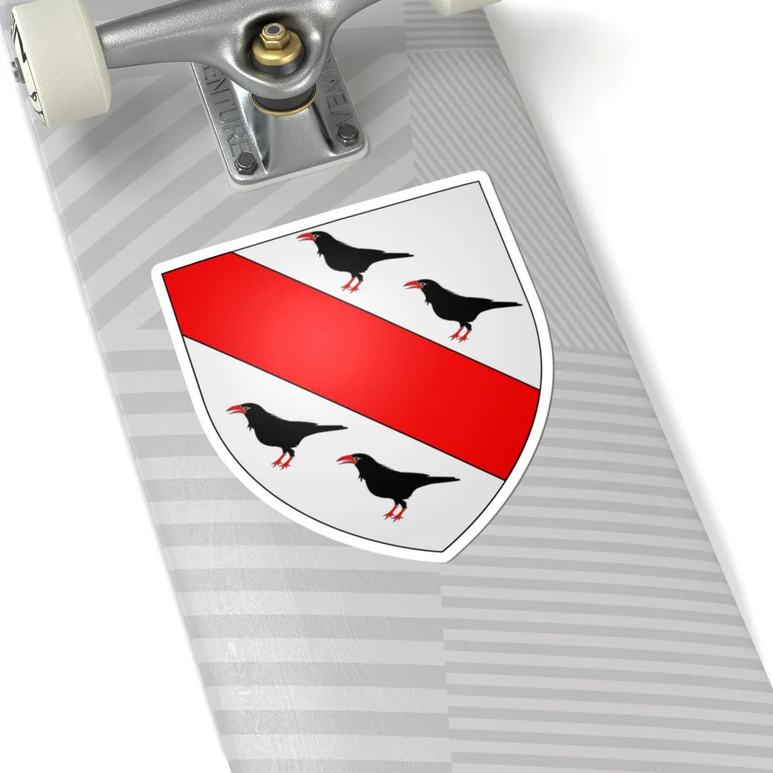 Coat of arms of the House of Polo 02 (Italy) (Coat of Arms) STICKER Vinyl Kiss-Cut Decal - The Sticker Space