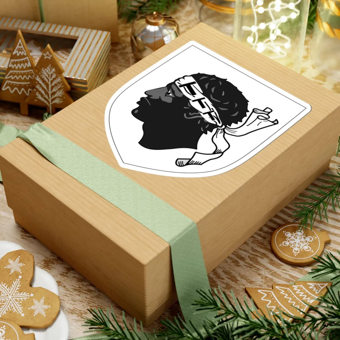 Coat of arms of the house of Pucci (Italy) (Coat of Arms) STICKER Vinyl Kiss-Cut Decal - The Sticker Space