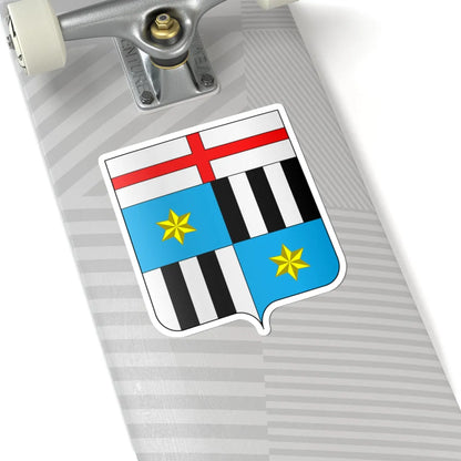 Coat of arms of the house of Sambonifacio (Italy) (Coat of Arms) STICKER Vinyl Kiss-Cut Decal - The Sticker Space