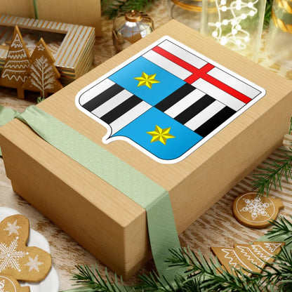 Coat of arms of the house of Sambonifacio (Italy) (Coat of Arms) STICKER Vinyl Kiss-Cut Decal - The Sticker Space