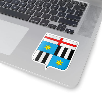 Coat of arms of the house of Sambonifacio (Italy) (Coat of Arms) STICKER Vinyl Kiss-Cut Decal - The Sticker Space