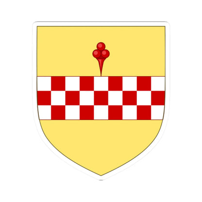 Coat of arms of the house of Spinola (Italy) (Coat of Arms) STICKER Vinyl Kiss-Cut Decal 2 Inch White - The Sticker Space