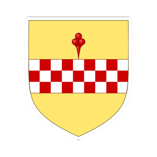 Coat of arms of the house of Spinola (Italy) (Coat of Arms) STICKER Vinyl Kiss-Cut Decal 2 Inch White - The Sticker Space