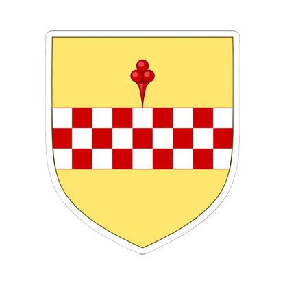 Coat of arms of the house of Spinola (Italy) (Coat of Arms) STICKER Vinyl Kiss-Cut Decal 6 Inch White - The Sticker Space