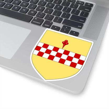Coat of arms of the house of Spinola (Italy) (Coat of Arms) STICKER Vinyl Kiss-Cut Decal - The Sticker Space
