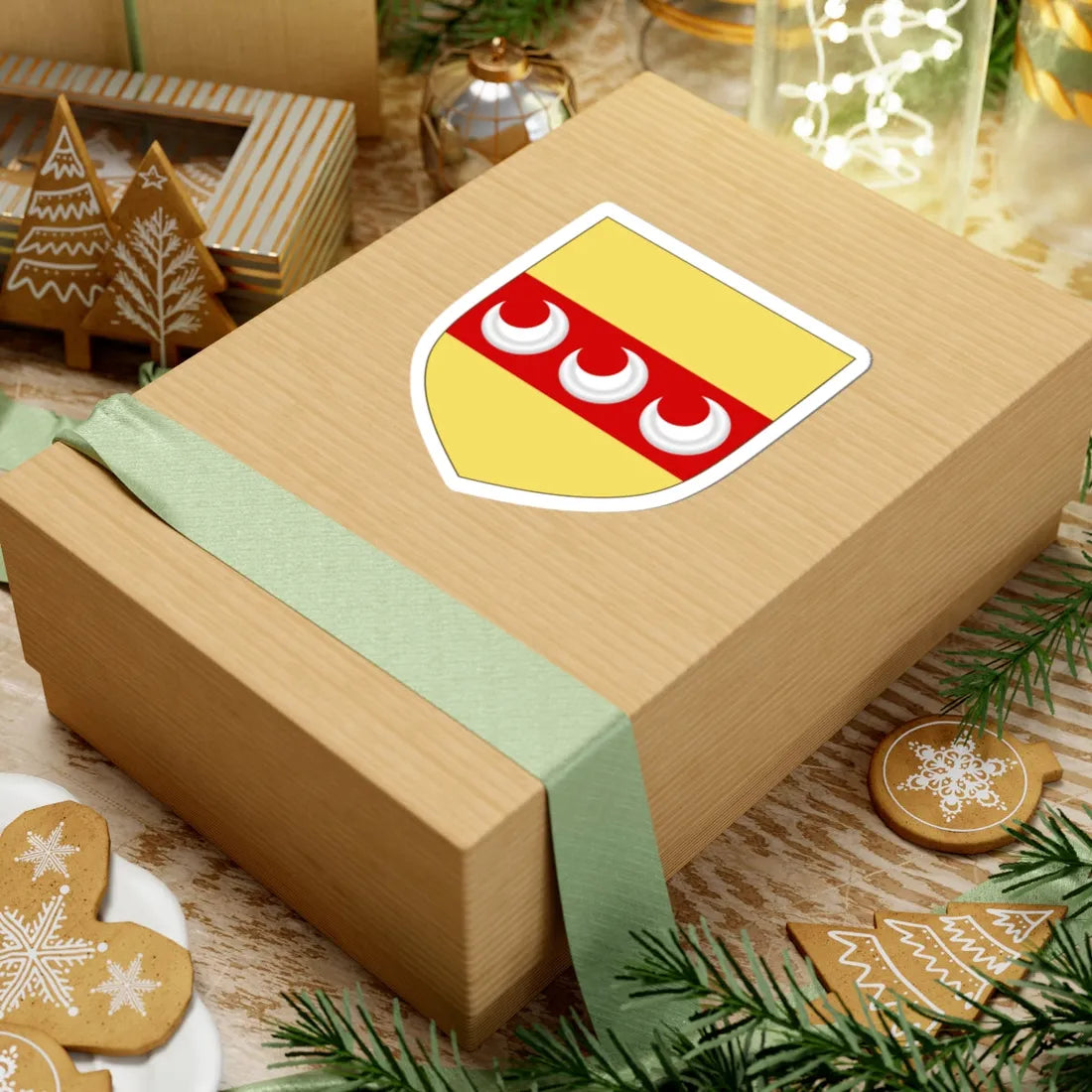 Coat of Arms of the House of Strozzi (Italy) (Coat of Arms) STICKER Vinyl Kiss-Cut Decal - The Sticker Space