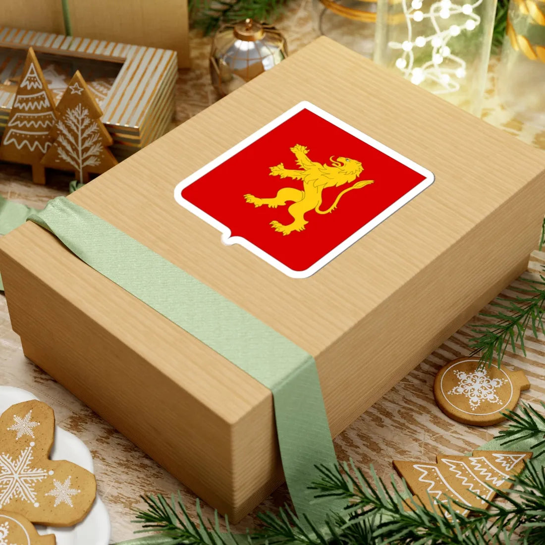 Coat of Arms of the House of Suardi (Italy) (Coat of Arms) STICKER Vinyl Kiss-Cut Decal - The Sticker Space