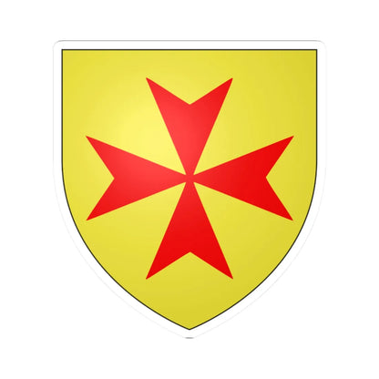 Coat of arms of the House of Tolosani from Colle Tuscany Italy (Italy) (Coat of Arms) STICKER Vinyl Kiss-Cut Decal 2 Inch White - The Sticker Space