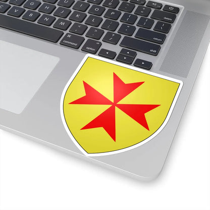 Coat of arms of the House of Tolosani from Colle Tuscany Italy (Italy) (Coat of Arms) STICKER Vinyl Kiss-Cut Decal - The Sticker Space