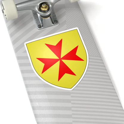 Coat of arms of the House of Tolosani from Colle Tuscany Italy (Italy) (Coat of Arms) STICKER Vinyl Kiss-Cut Decal - The Sticker Space