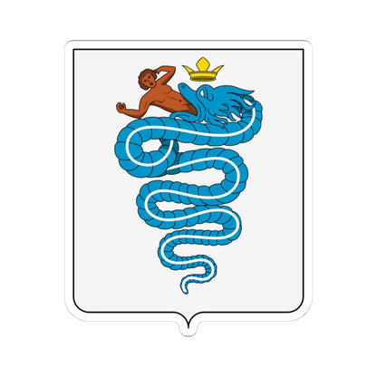 Coat of arms of the House of Visconti 1395 (Italy) (Coat of Arms) STICKER Vinyl Kiss-Cut Decal 4 Inch White - The Sticker Space