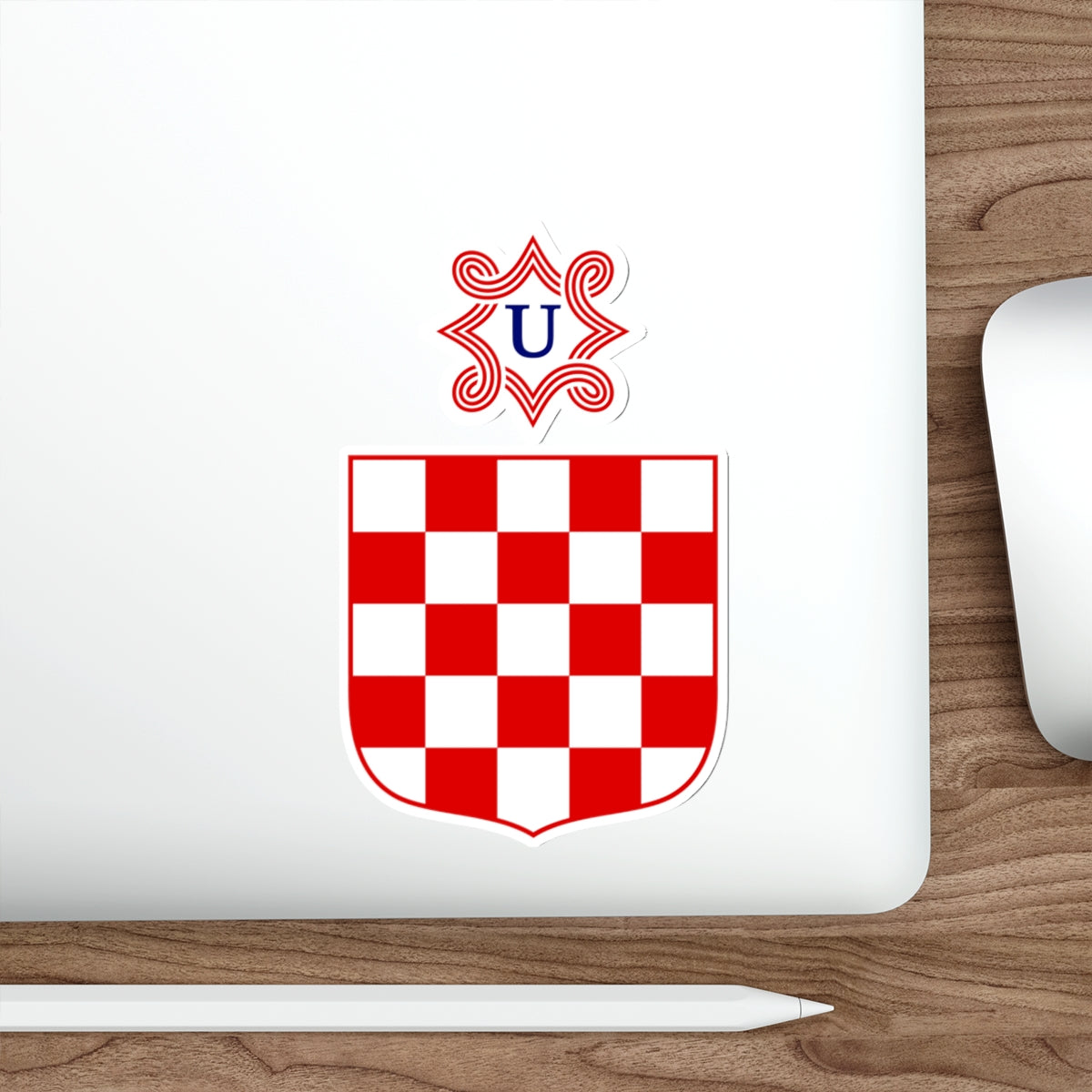 Coat of arms of the Independent State of Croatia STICKER Vinyl Die-Cut Decal-The Sticker Space