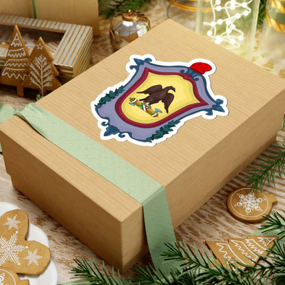 Coat of arms of the Italian United Provinces (Italy) (Coat of Arms) STICKER Vinyl Kiss-Cut Decal - The Sticker Space