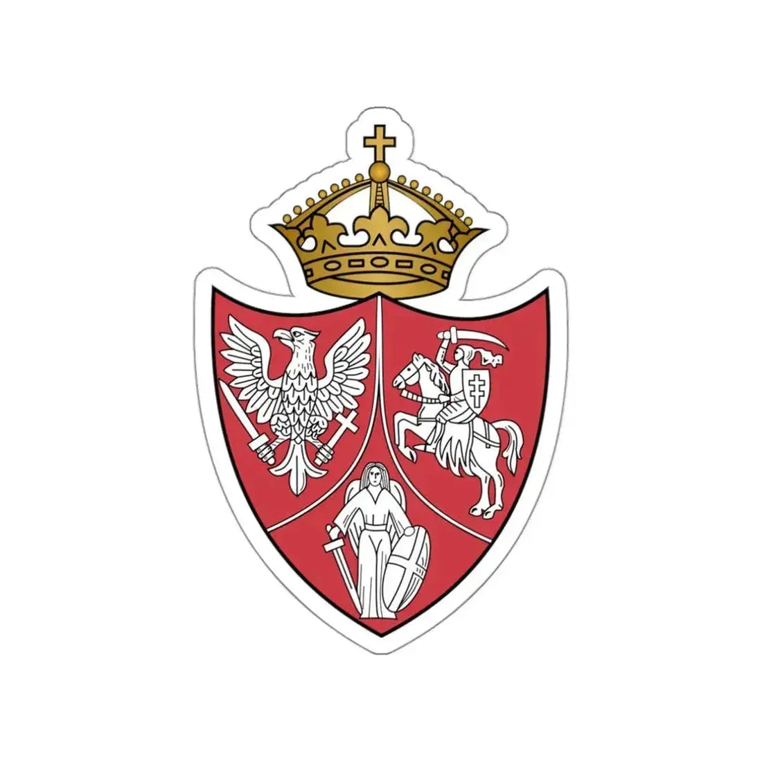 Coat of arms of the January Uprising STICKER Vinyl Die-Cut Decal 3 Inch - The Sticker Space