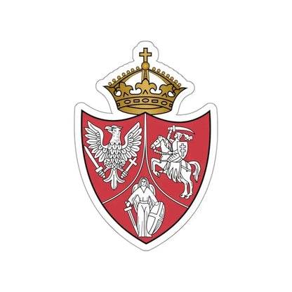 Coat of arms of the January Uprising STICKER Vinyl Die-Cut Decal - The Sticker Space
