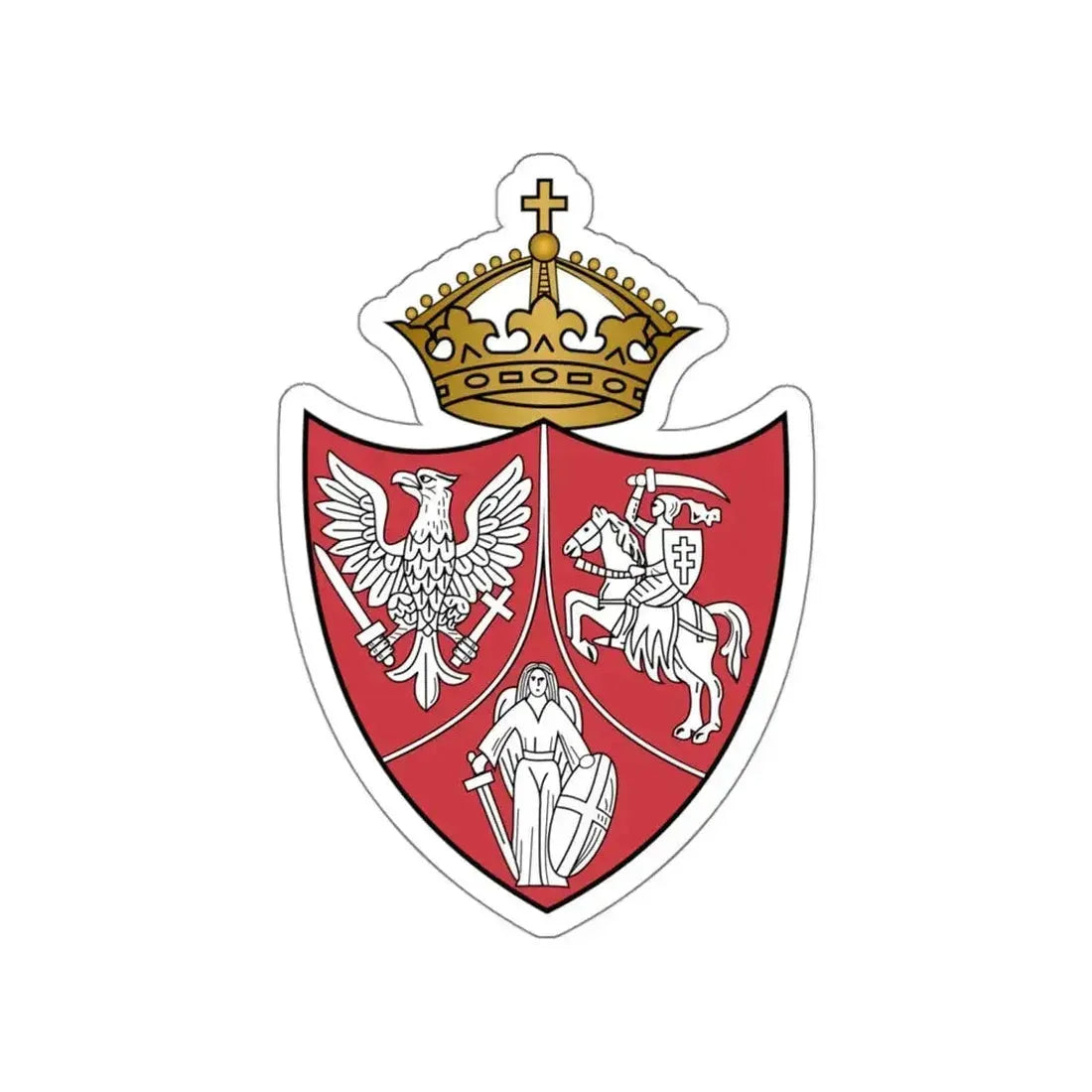 Coat of arms of the January Uprising STICKER Vinyl Die-Cut Decal - The Sticker Space