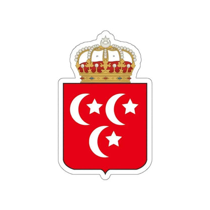 Coat of arms of the Khedive of Egypt STICKER Vinyl Die-Cut Decal 5 Inch - The Sticker Space