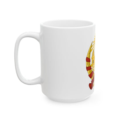 Coat of arms of the Khmer Republic - White Coffee Mug