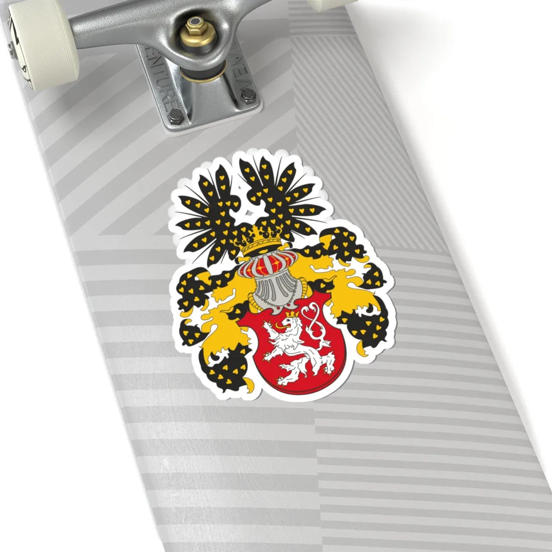 Coat of arms of the Kingdom of Bohemia (Poland) (Coat of Arms) STICKER Vinyl Kiss-Cut Decal - The Sticker Space