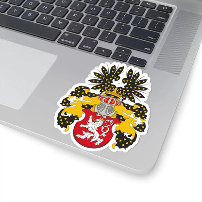 Coat of arms of the Kingdom of Bohemia (Poland) (Coat of Arms) STICKER Vinyl Kiss-Cut Decal - The Sticker Space