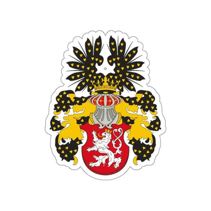 Coat of arms of the Kingdom of Bohemia STICKER Vinyl Die-Cut Decal - The Sticker Space