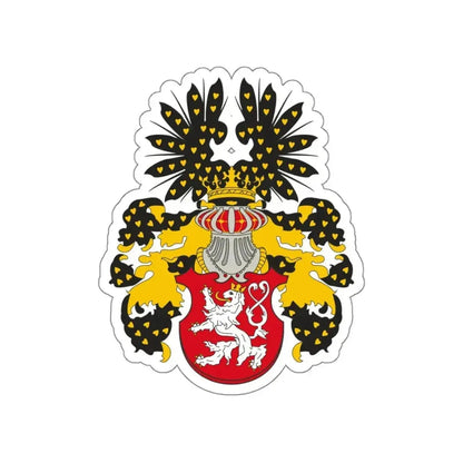 Coat of arms of the Kingdom of Bohemia STICKER Vinyl Die-Cut Decal - The Sticker Space