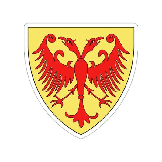 Coat of arms of the Kingdom of Serbia (medieval) STICKER Vinyl Die-Cut Decal 2 Inch - The Sticker Space