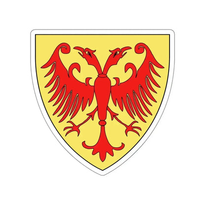 Coat of arms of the Kingdom of Serbia (medieval) STICKER Vinyl Die-Cut Decal 6 Inch - The Sticker Space