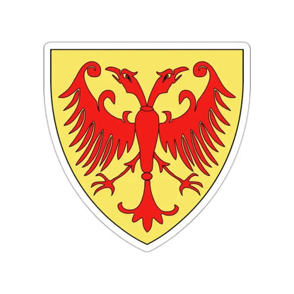 Coat of arms of the Kingdom of Serbia (medieval) STICKER Vinyl Die-Cut Decal - The Sticker Space