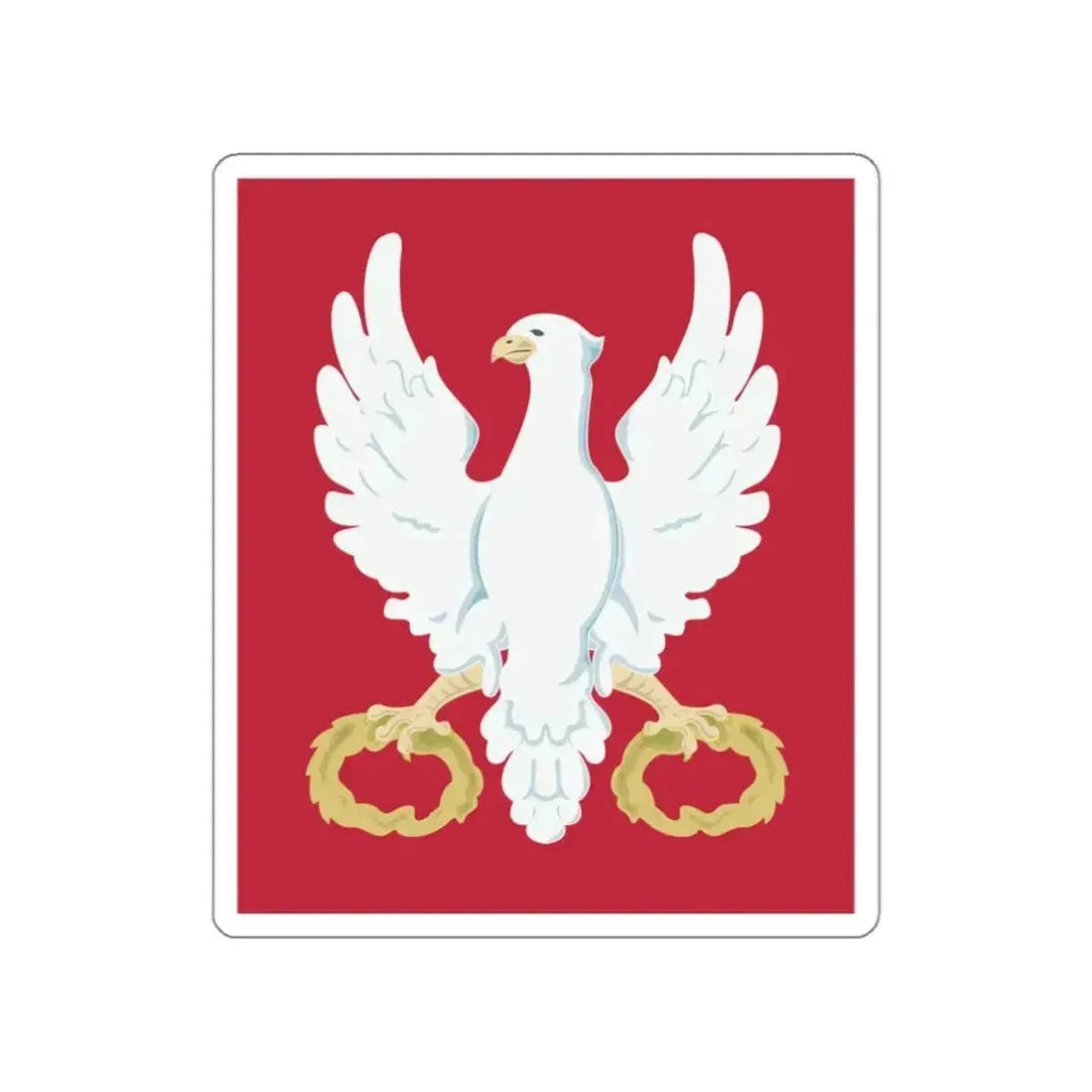 Coat of arms of the Kraków Uprising STICKER Vinyl Die-Cut Decal - The Sticker Space