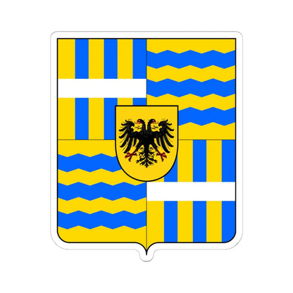 Coat of Arms of the Landi State (Italy) (Coat of Arms) STICKER Vinyl Kiss-Cut Decal 6 Inch White - The Sticker Space