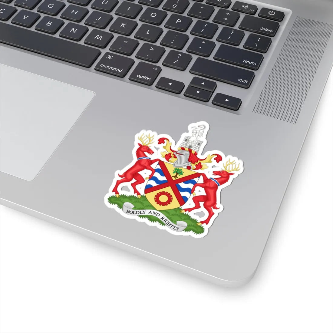 Coat of arms of the Ldn Borough of Bexley (England) (Coat of Arms) STICKER Vinyl Kiss-Cut Decal - The Sticker Space