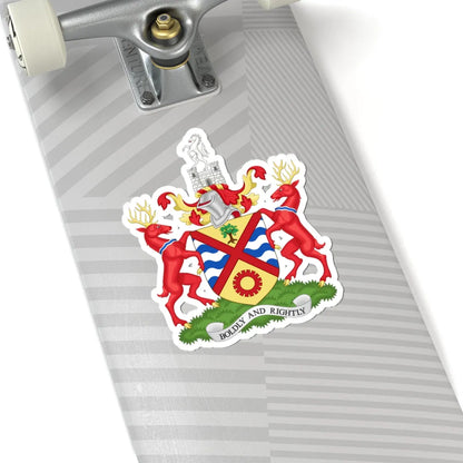 Coat of arms of the Ldn Borough of Bexley (England) (Coat of Arms) STICKER Vinyl Kiss-Cut Decal - The Sticker Space
