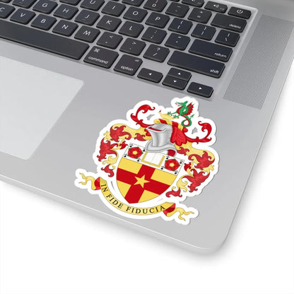 Coat of Arms of The Leys School (England) (Coat of Arms) STICKER Vinyl Kiss-Cut Decal - The Sticker Space