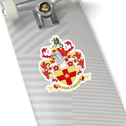 Coat of Arms of The Leys School (England) (Coat of Arms) STICKER Vinyl Kiss-Cut Decal - The Sticker Space