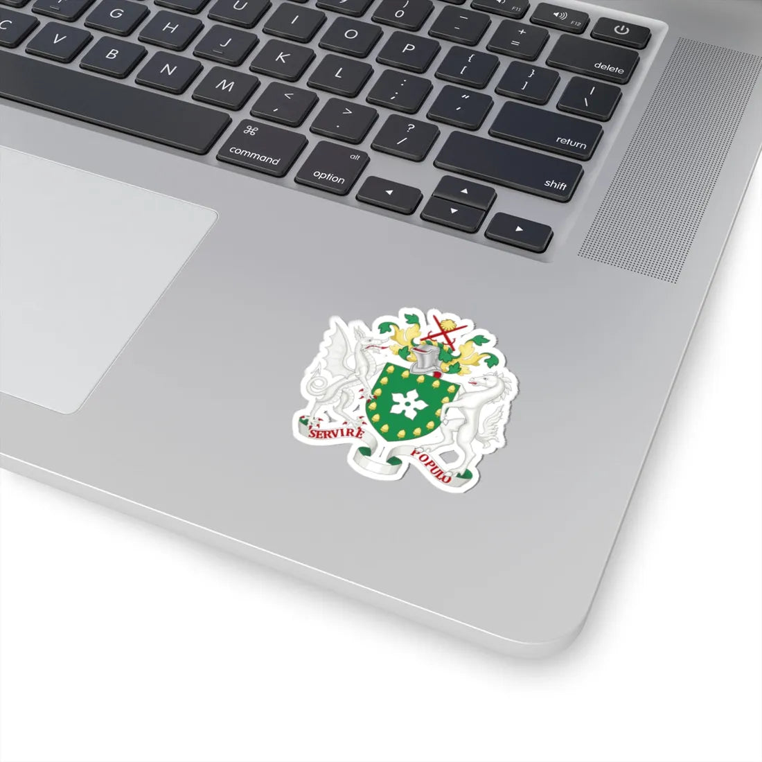 Coat of arms of the London Borough of Bromley (England) (Coat of Arms) STICKER Vinyl Kiss-Cut Decal - The Sticker Space