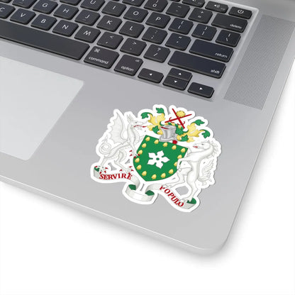 Coat of arms of the London Borough of Bromley (England) (Coat of Arms) STICKER Vinyl Kiss-Cut Decal - The Sticker Space