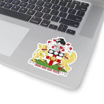 Coat of arms of the London Borough of Camden (England) (Coat of Arms) STICKER Vinyl Kiss-Cut Decal - The Sticker Space