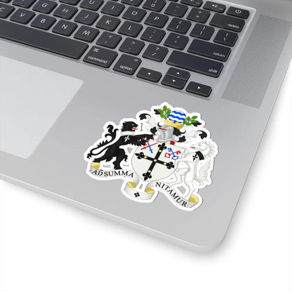 Coat of arms of the London Borough of Croydon (England) (Coat of Arms) STICKER Vinyl Kiss-Cut Decal - The Sticker Space