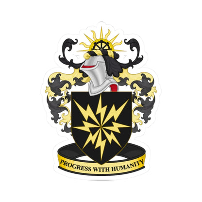 Coat of arms of the London Borough of Haringey (England) (Coat of Arms) STICKER Vinyl Kiss-Cut Decal 2 Inch White - The Sticker Space